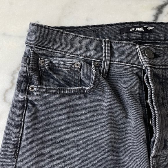 GRLFRND Karolina Jeans with Distressed Knee - Picture 4 of 13